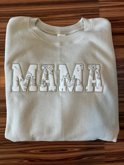 MAMA Applique Sweatshirt