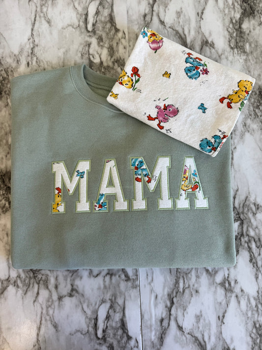 MAMA Applique Sweatshirt